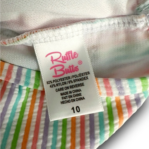 Ruffle Butts | Classic Striped Bikini Bottoms (10) 💦 - Picture 4 of 4